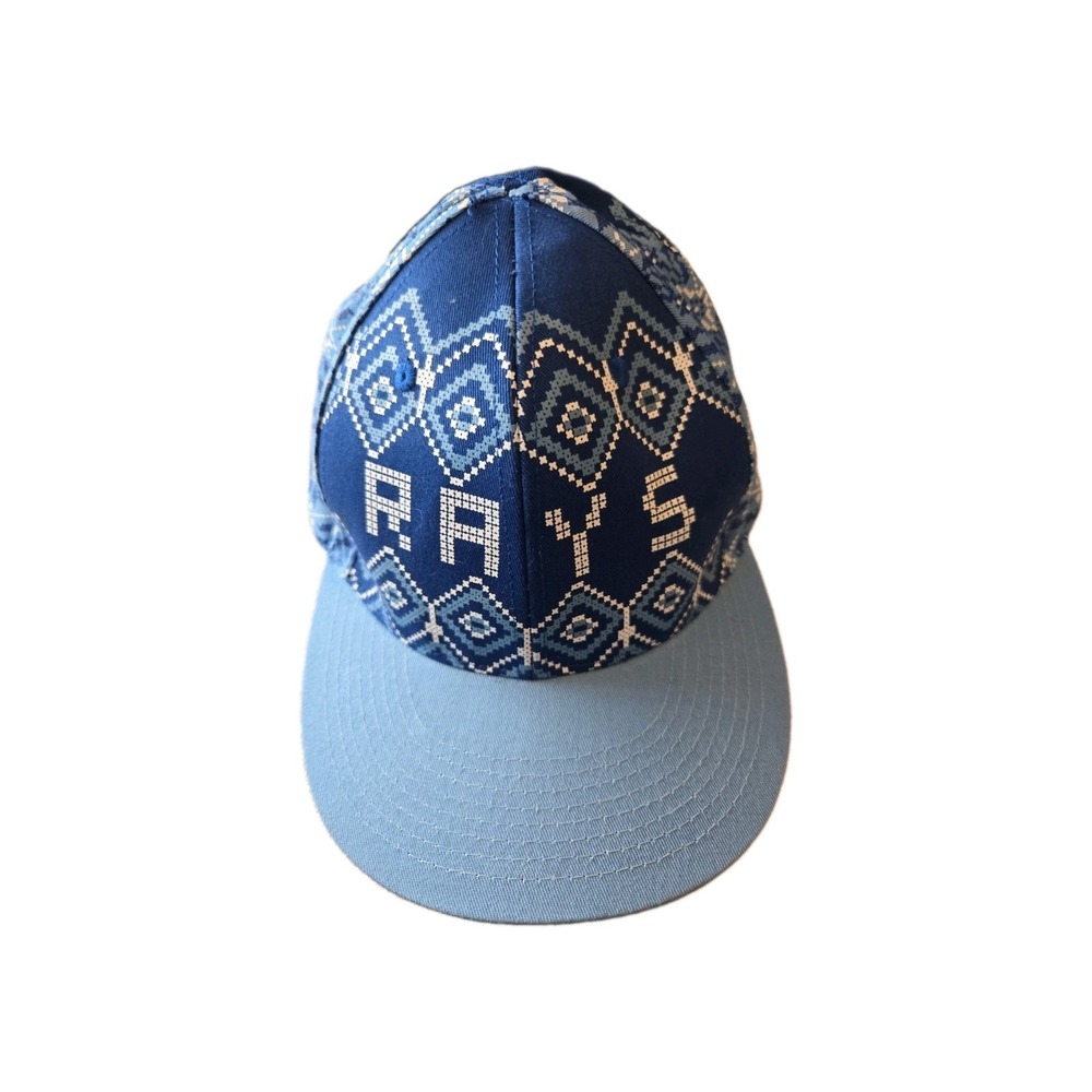 Tampa Bay Rays Winter Snowflakes Snapback Hat Cap Adult Blue Baseball